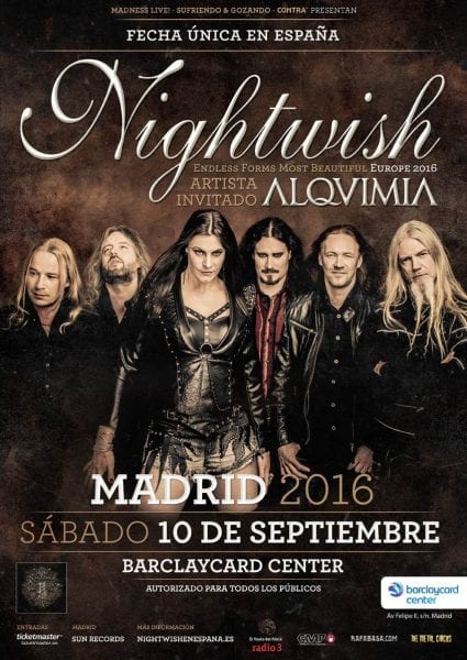 nightwish_madrid_2016_cartel2