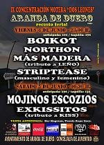 Cartel de la concentración Dos Leones