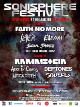 Cartel del Sonisphere 2010