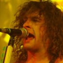 Airbourne durante su actuación en Barcelona