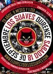 Cartel del concierto de Los Suaves
