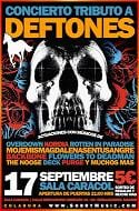 Cartel del concierto tributo a Deftones