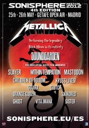 Sonisphere 2012 Spain