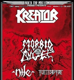 Kreator Cartel Gira 2012