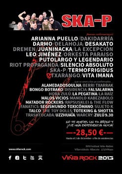 Vina Rock 2013 Cartel1