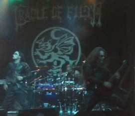 Cradle Of Filth Madrid 2012