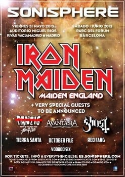 Sonisphere 2013 Spain