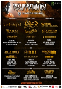 Resurrection Fest 2013 Cartel Dias