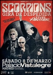 Scorpions Cartel Madrid 2014