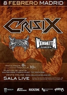 Crisix Cartel Madrid 2014