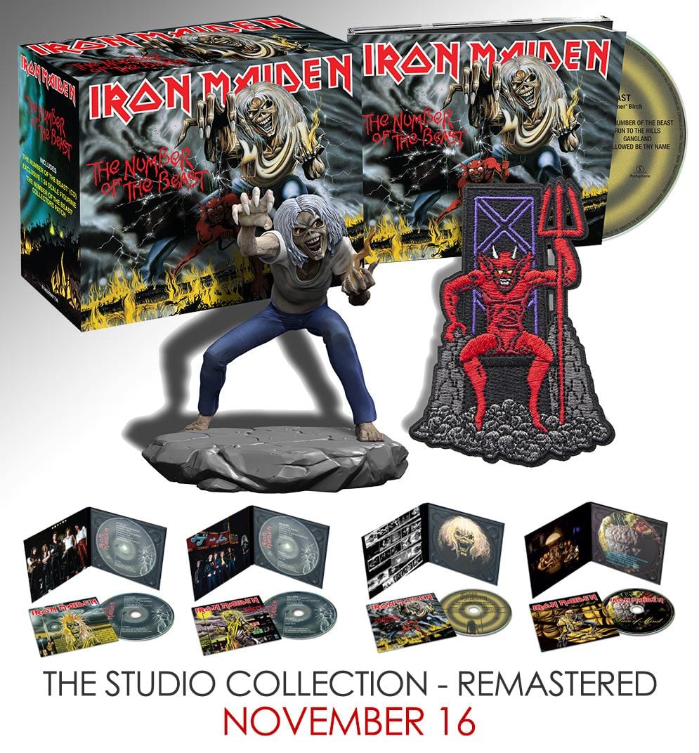 Iron Maiden - Remasterizaciones en CD